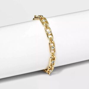 SUGAR FIX "Crystal Link Chain" Bracelet (Nickel Free) NEW!!!